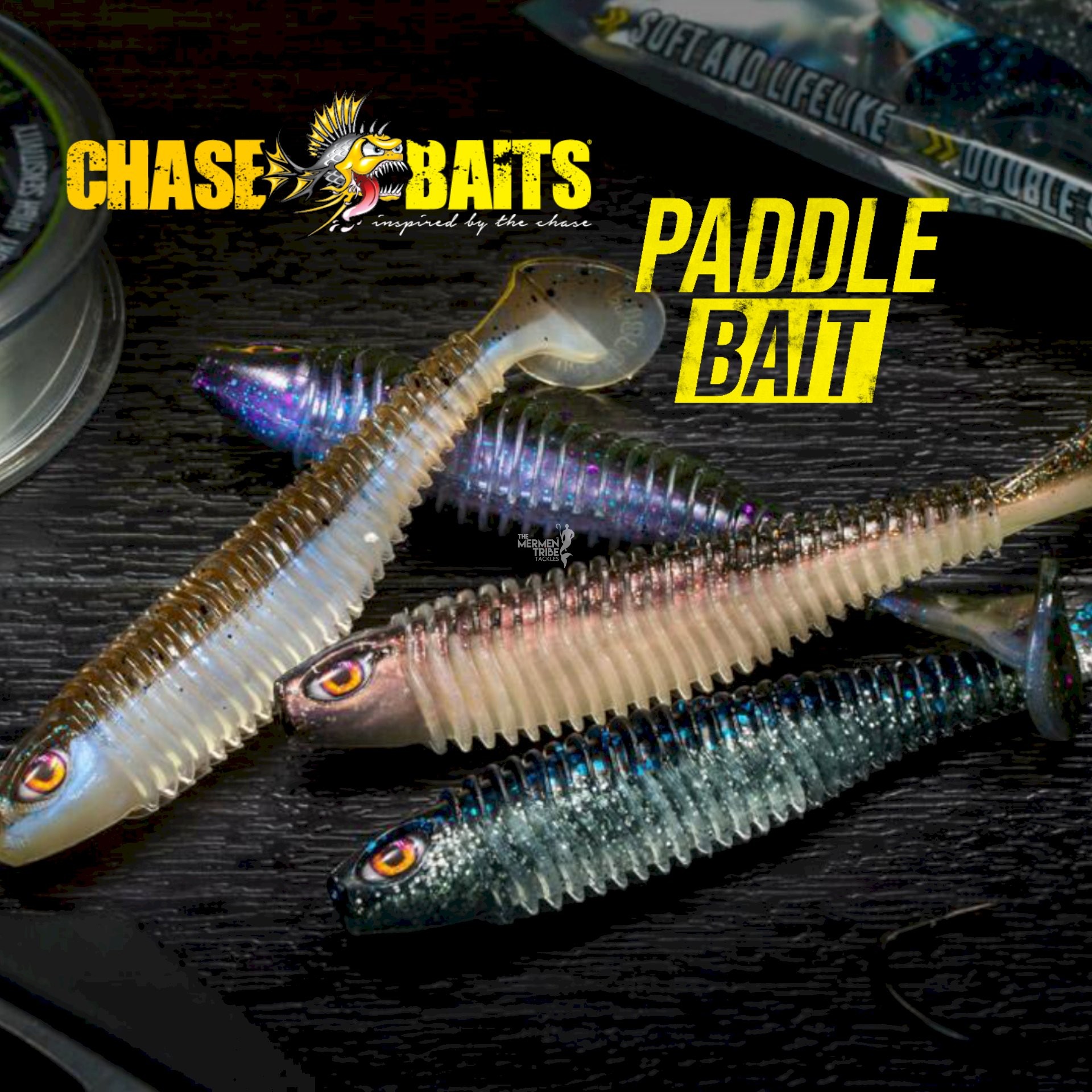 Chasebaits Paddle Bait 4 inches - Mermentribe- Online Tackles Store