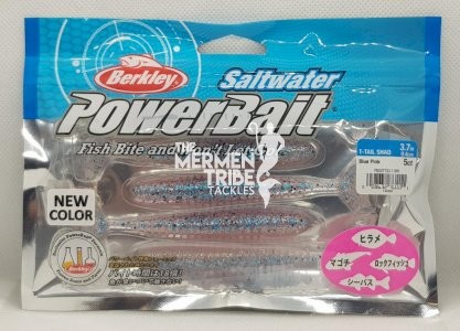 Berkley Saltwater PowerBait T-Tail Shad 3.7 JDM Version - Mermentribe-  Online Tackles Store